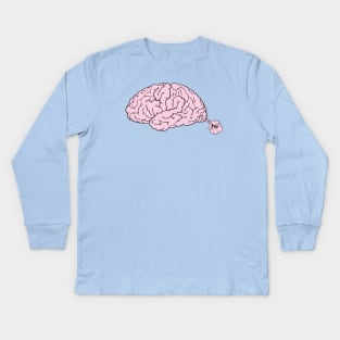 Brain Fart Kids Long Sleeve T-Shirt